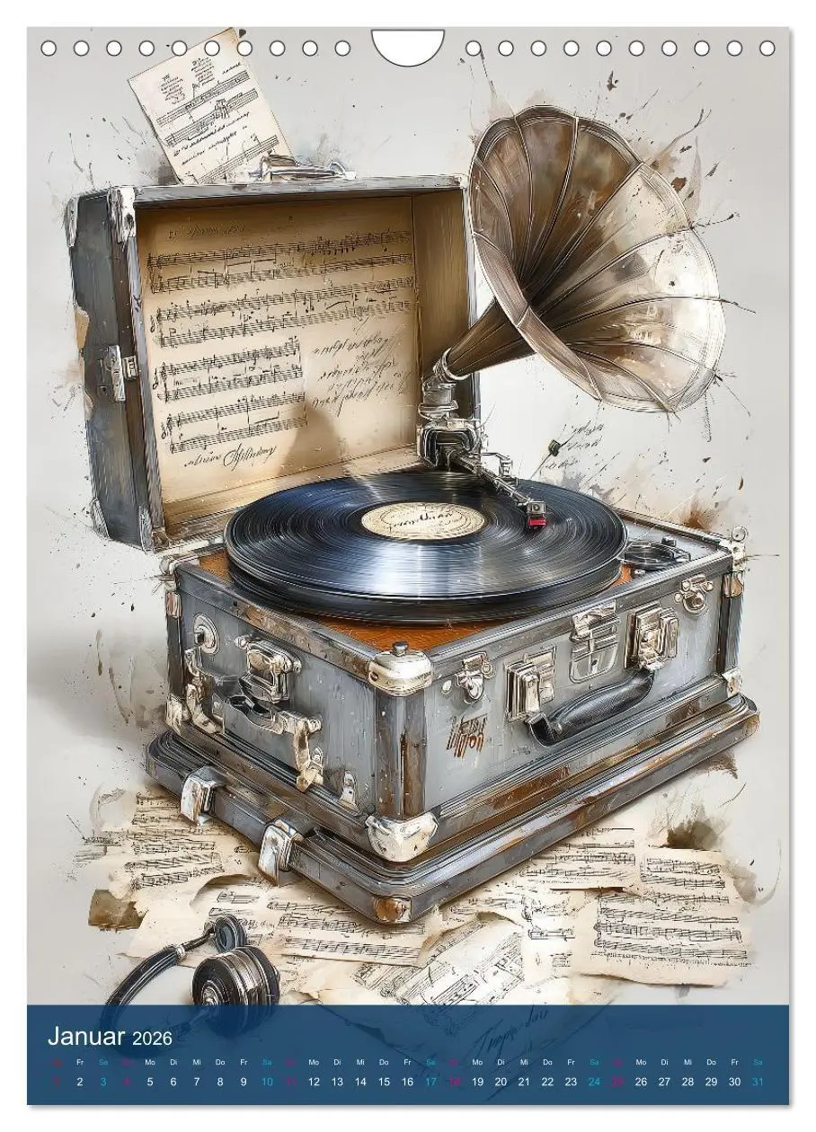 Bild: 9783516666137 | Leben für die Musik (Wandkalender 2026 DIN A4 hoch), CALVENDO...