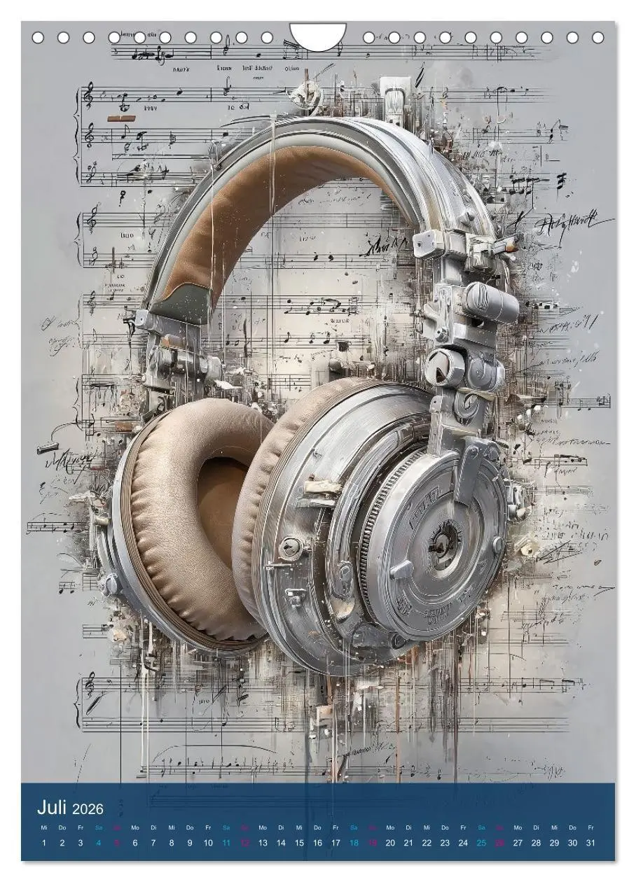 Bild: 9783516666137 | Leben für die Musik (Wandkalender 2026 DIN A4 hoch), CALVENDO...