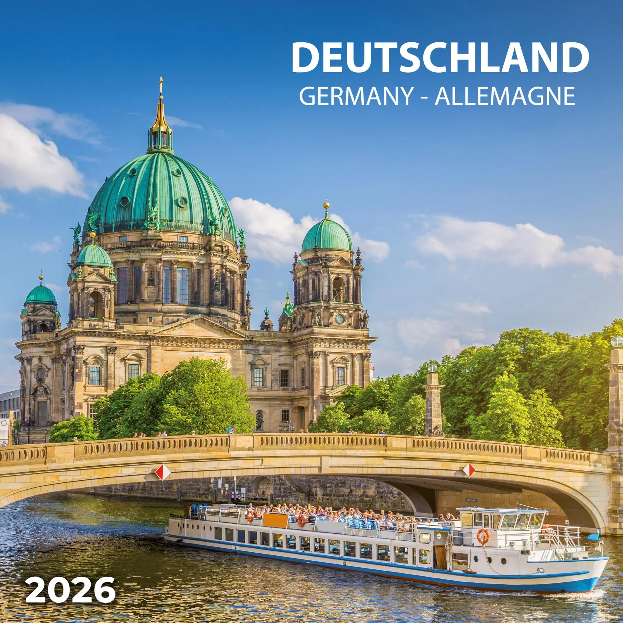 Cover: 9783959296137 | Deutschland/Germany 2026 | Kalender 2026 | Kalender | Artwork Edition