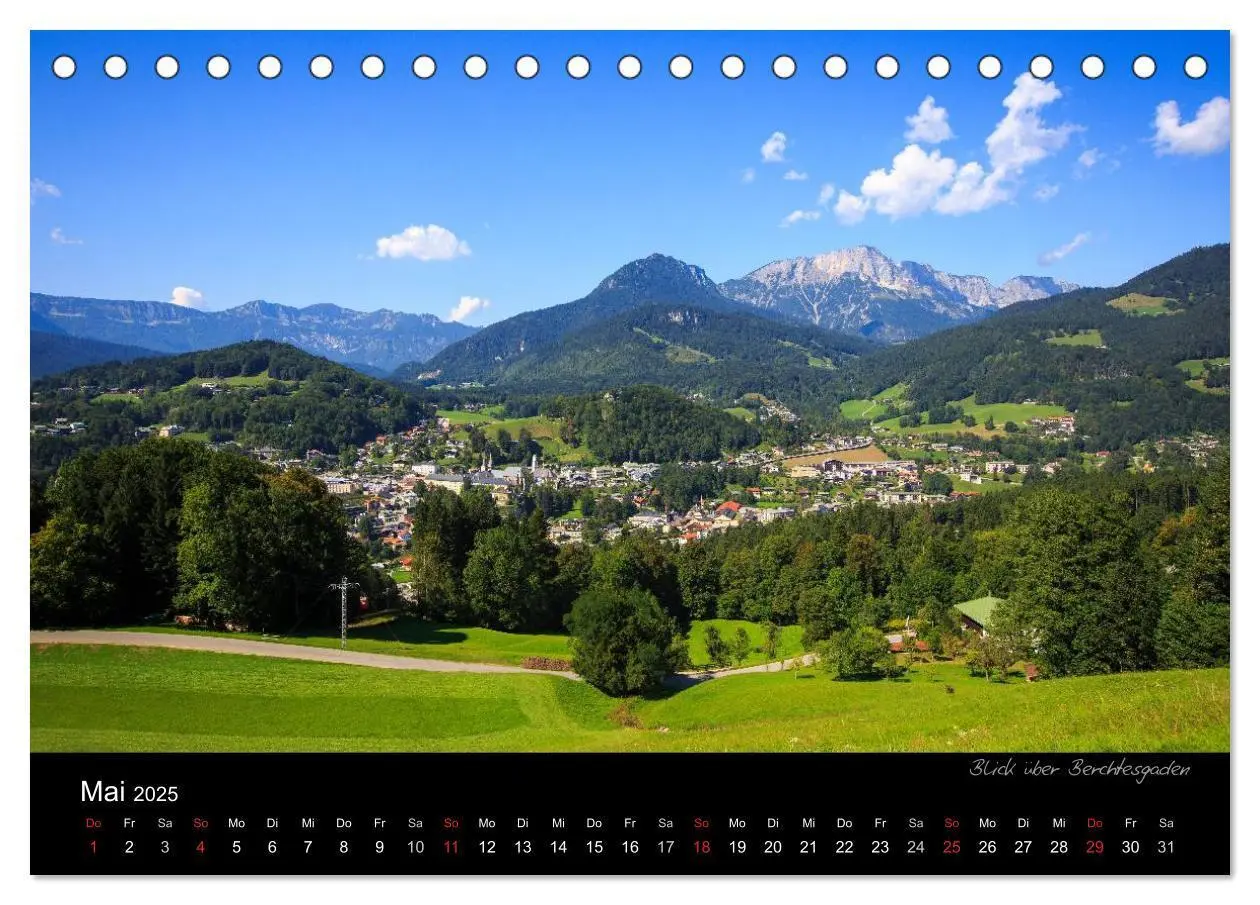 Bild: 9783435786237 | Berchtesgadener Land (Tischkalender 2025 DIN A5 quer), CALVENDO...