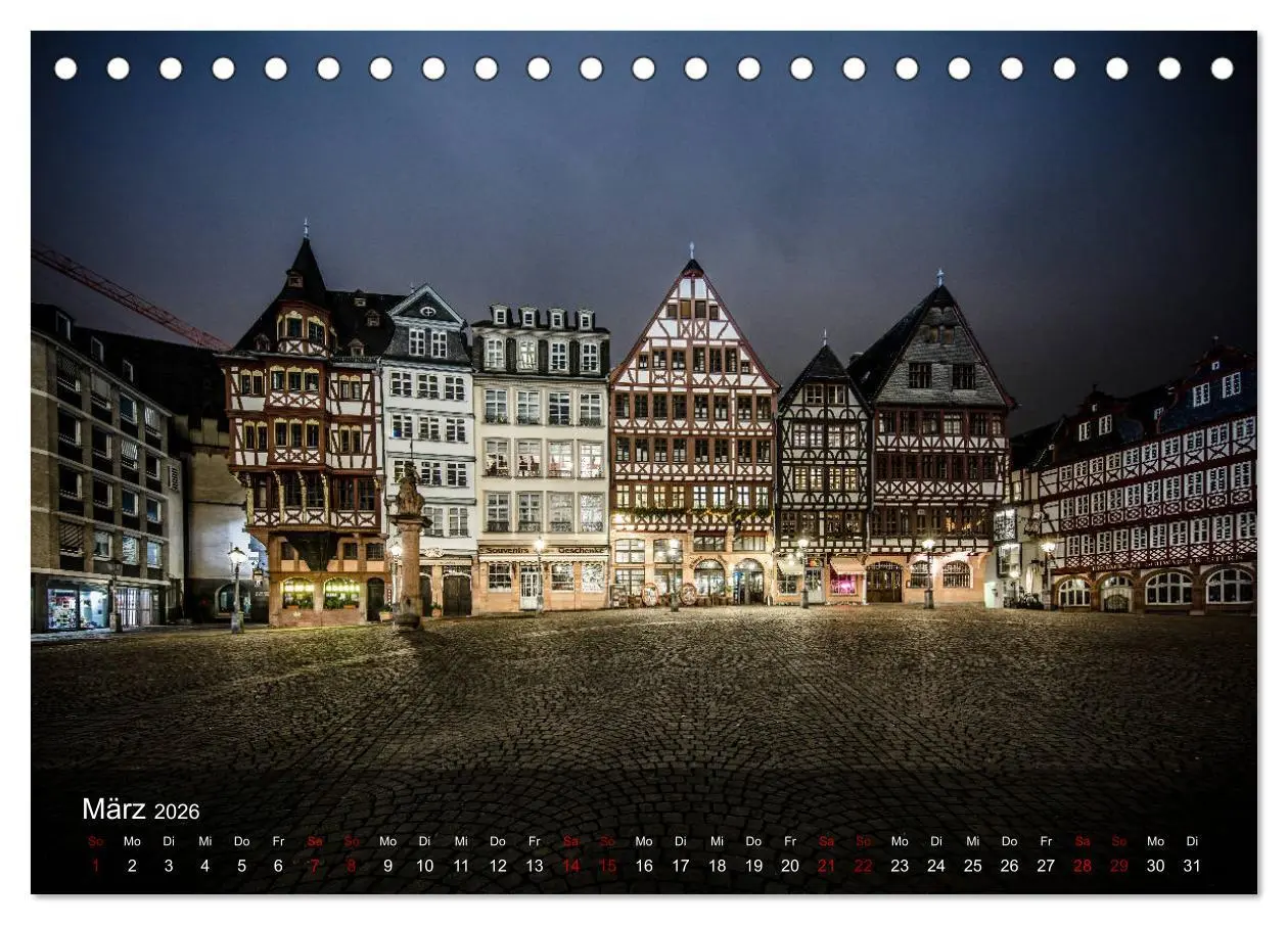 Bild: 9783457876237 | Frankfurt city view (Tischkalender 2026 DIN A5 quer), CALVENDO...