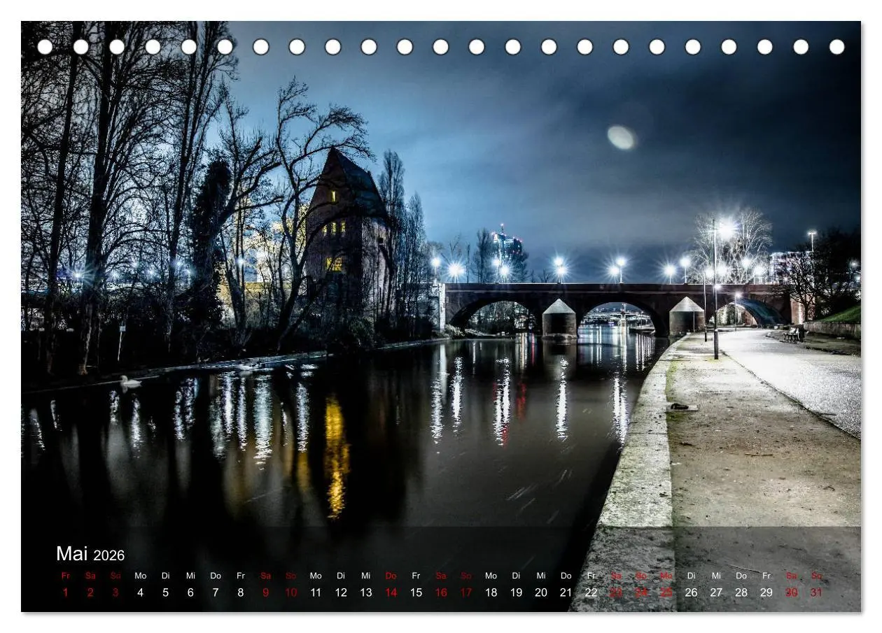Bild: 9783457876237 | Frankfurt city view (Tischkalender 2026 DIN A5 quer), CALVENDO...