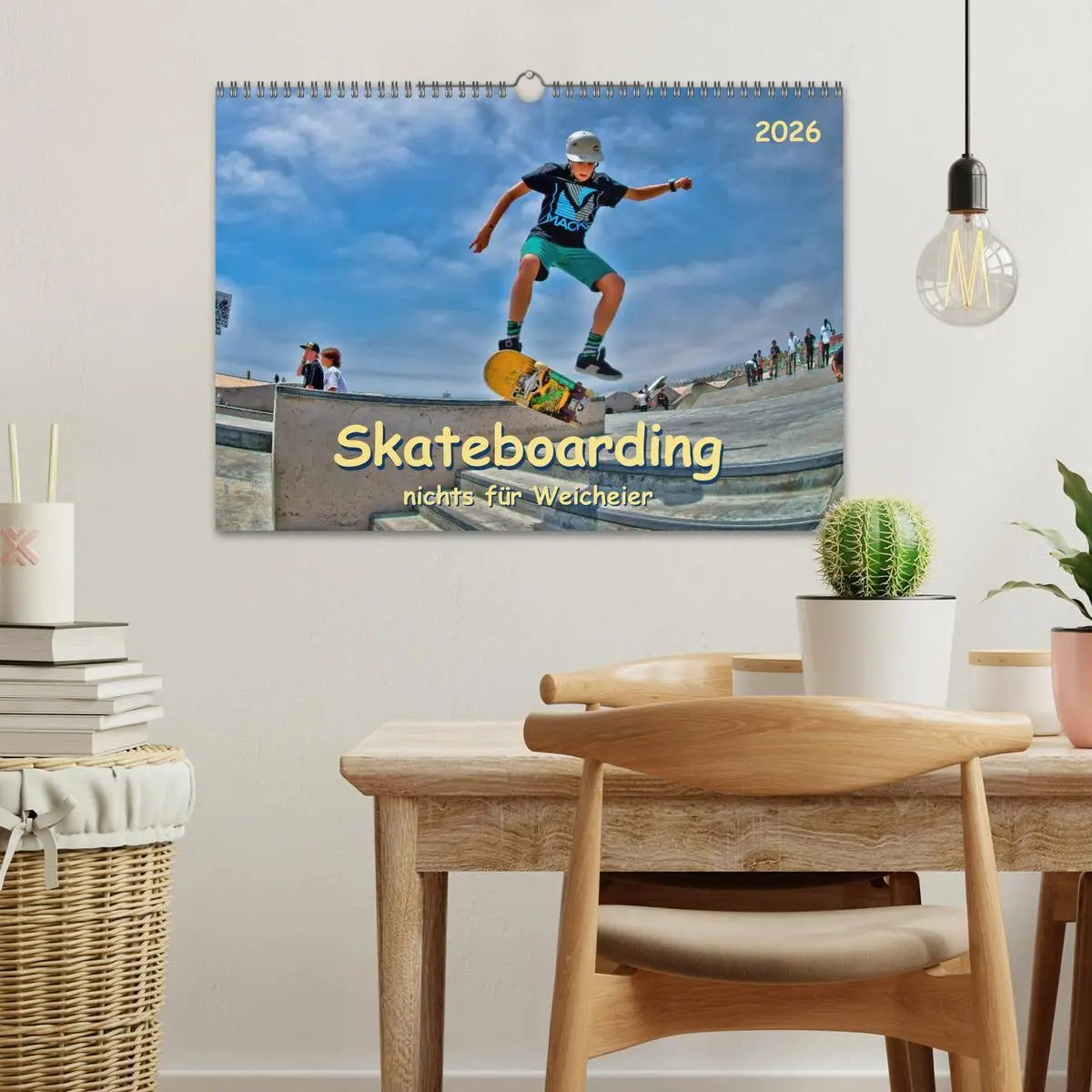 Bild: 9783516036237 | Skateboarding - nichts für Weicheier (Wandkalender 2026 DIN A3...