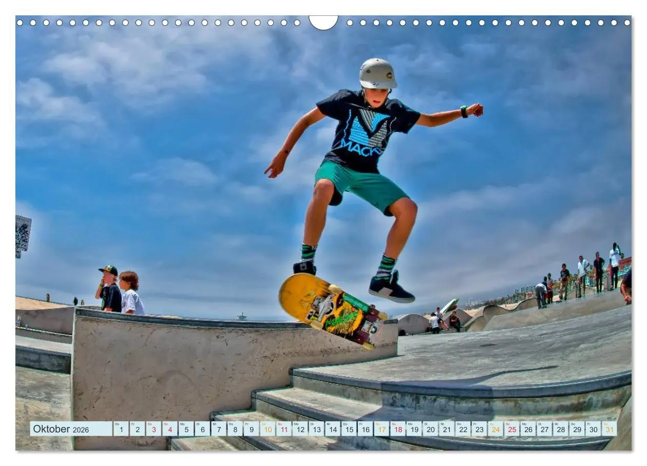 Bild: 9783516036237 | Skateboarding - nichts für Weicheier (Wandkalender 2026 DIN A3...