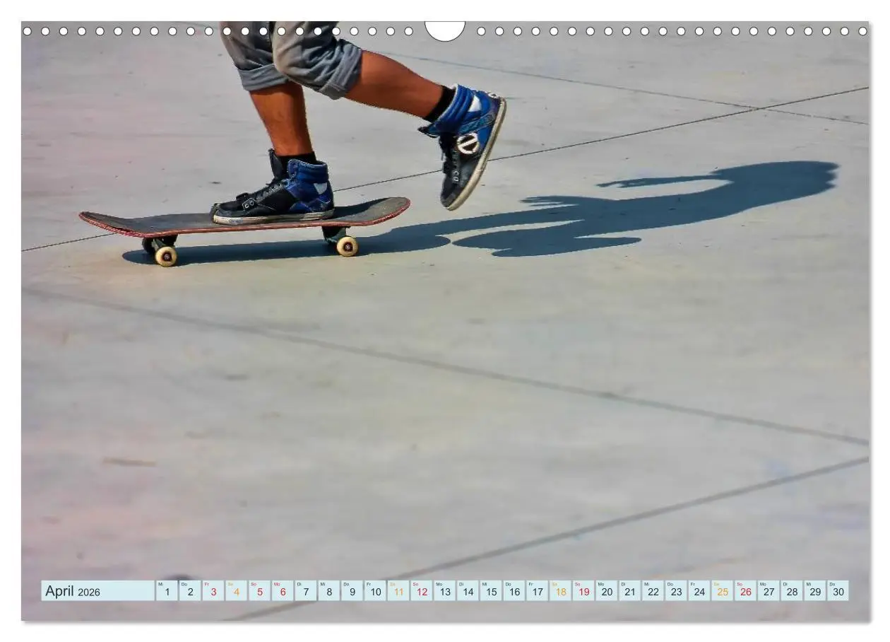 Bild: 9783516036237 | Skateboarding - nichts für Weicheier (Wandkalender 2026 DIN A3...