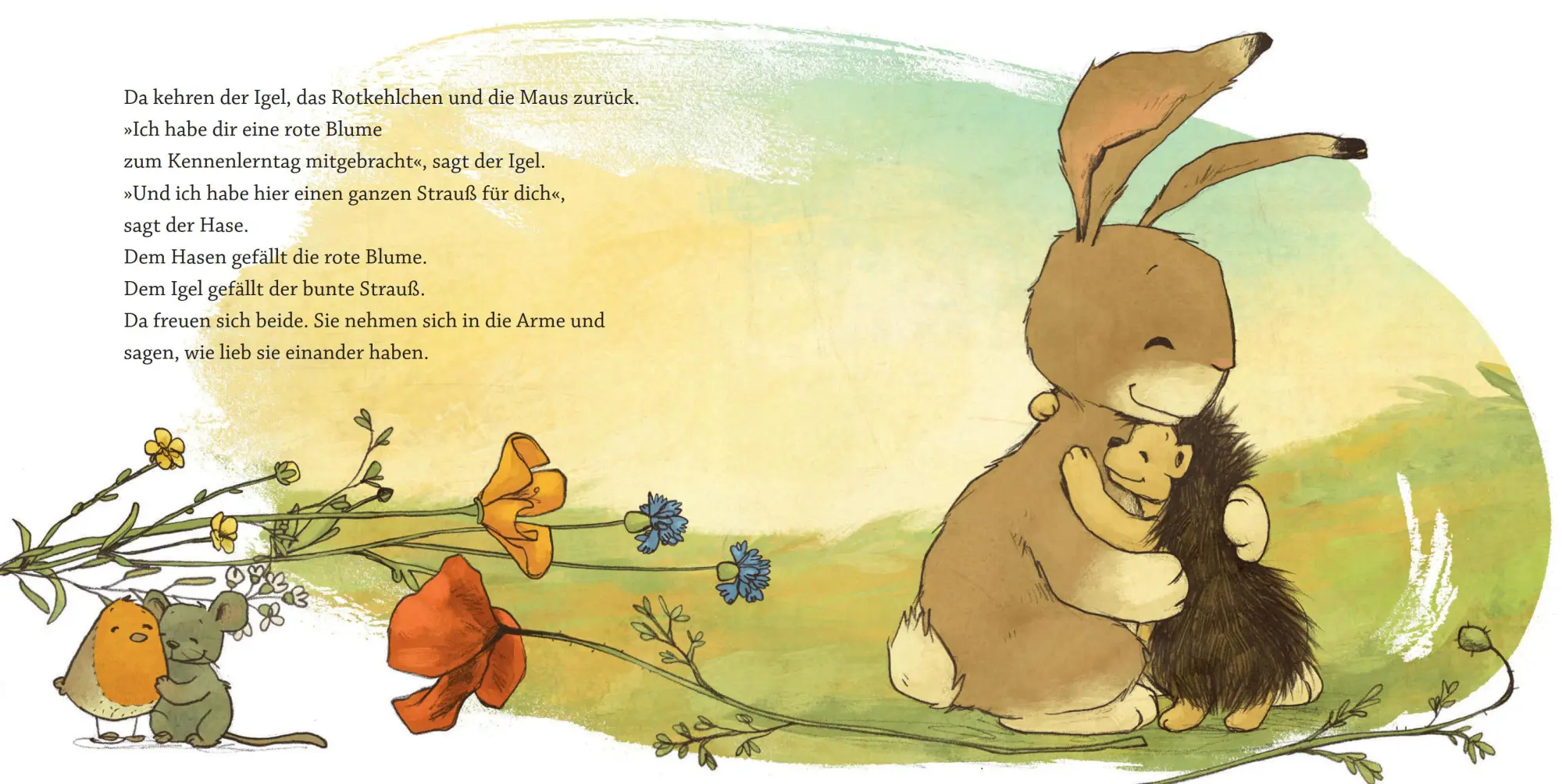 Bild: 9783833906237 | Eine Blume für den Hasen (Pappbilderbuch) | Michael Engler | Buch