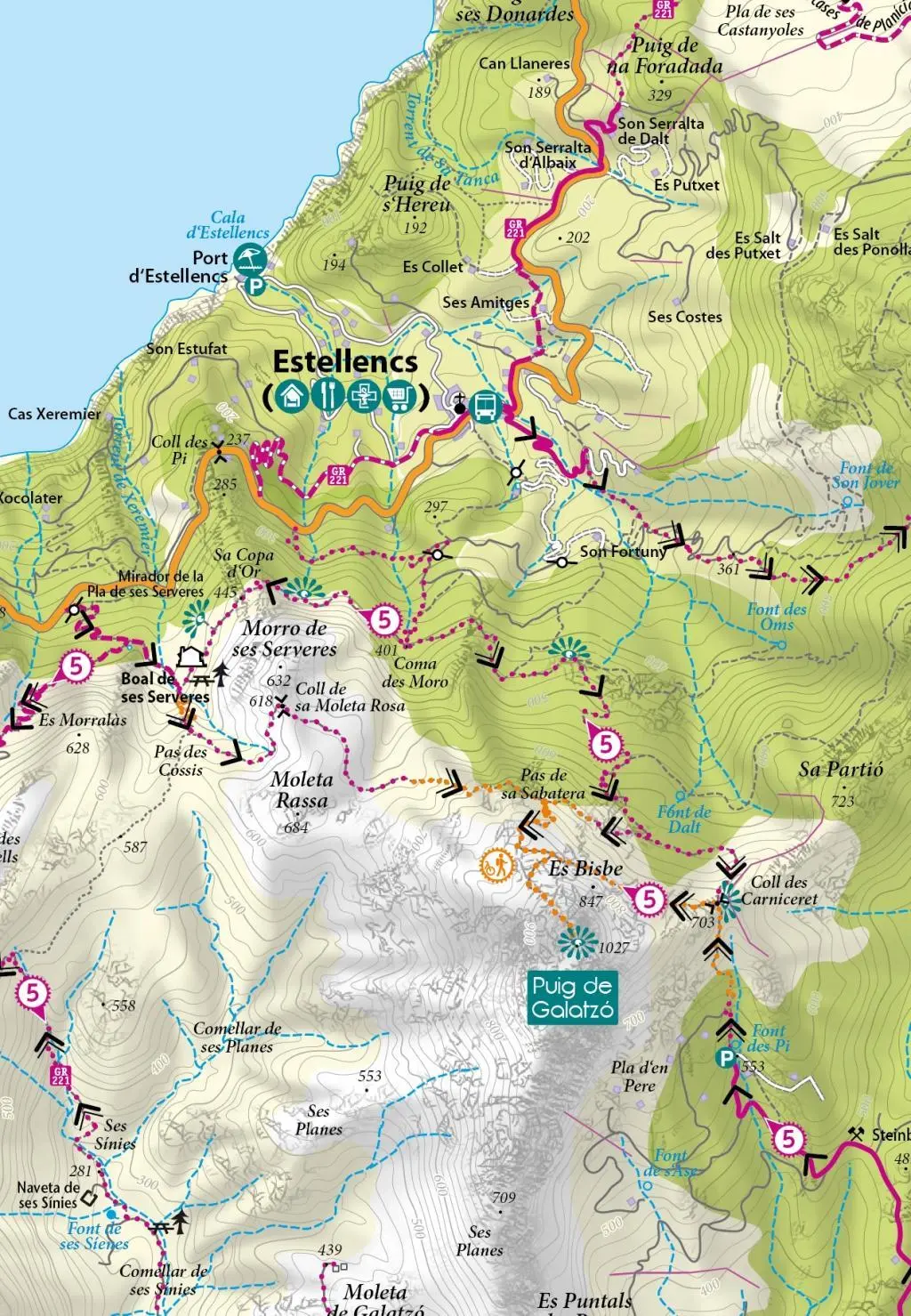 Bild: 9783935806237 | Mountainbikekarte Mallorca (Kartenset mit Nord + Süd-Blatt) | Deutsch