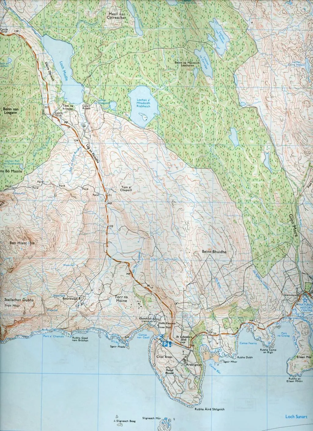 Bild: 9780319246337 | Ardnamurchan, Moidart, Sunart and Loch Shiel | Ordnance Survey | 2015