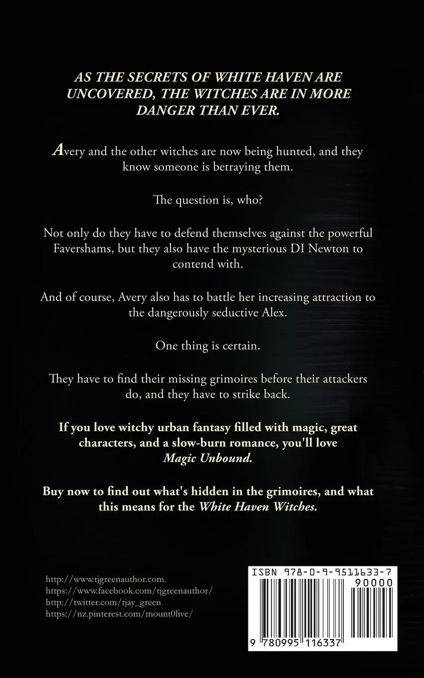 Rückseite: 9780995116337 | Magic Unbound | Paranormal Witch Mysteries | T J Green | Taschenbuch