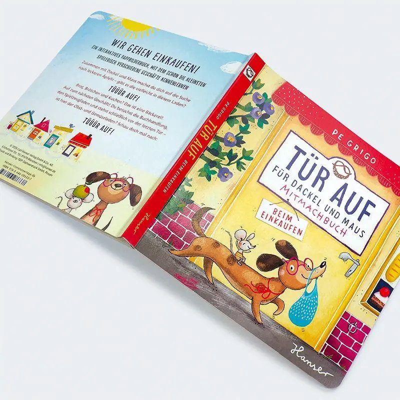 Bild: 9783446286337 | Tür auf für Dackel und Maus - Beim Einkaufen | Mitmachbuch | Pe Grigo