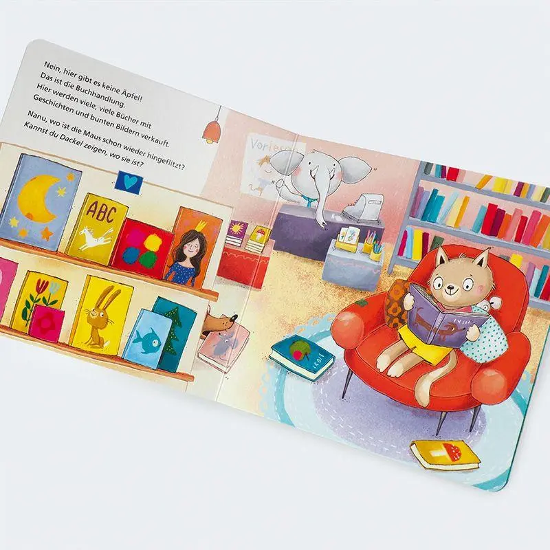 Bild: 9783446286337 | Tür auf für Dackel und Maus - Beim Einkaufen | Mitmachbuch | Pe Grigo