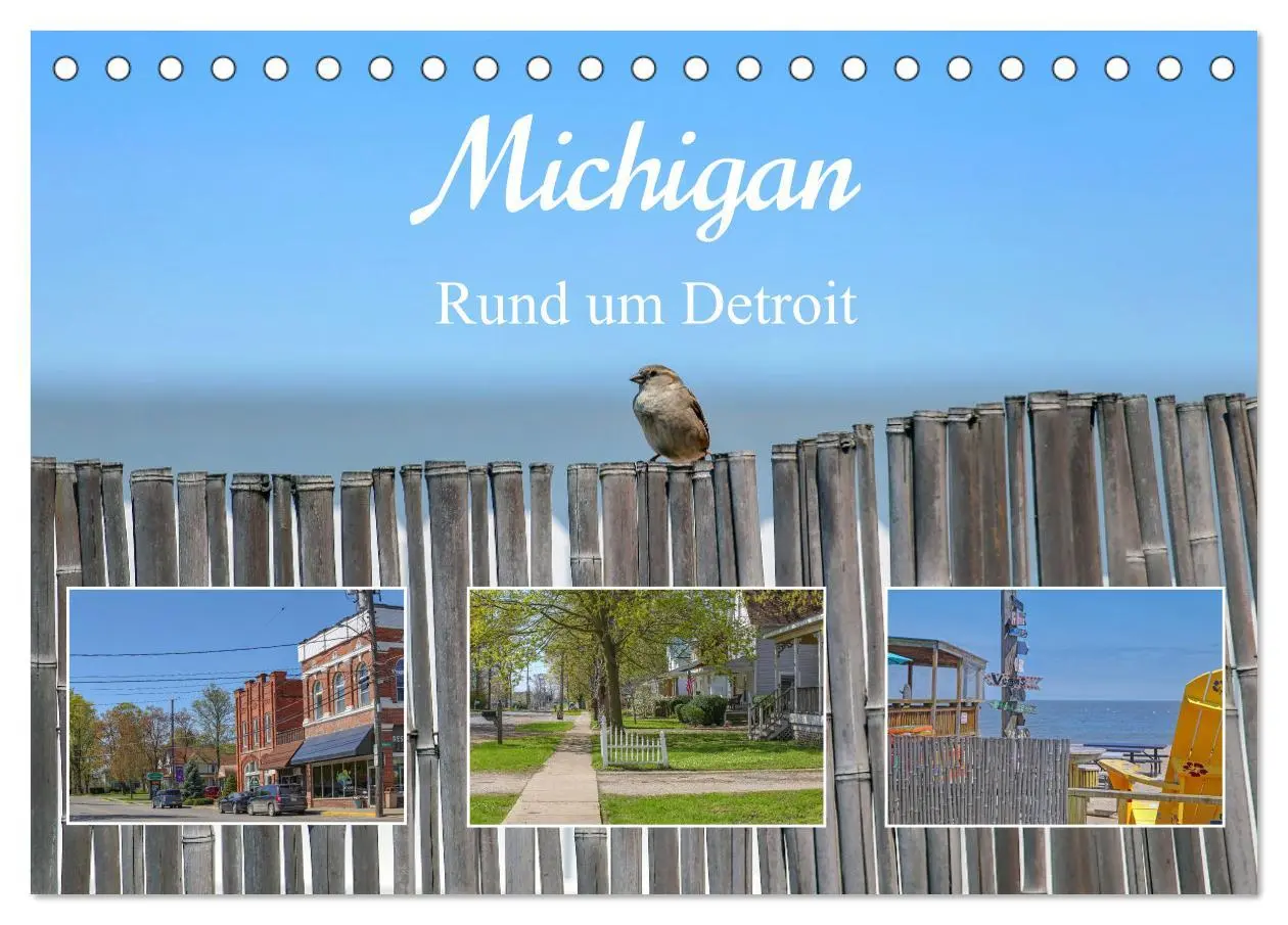 Cover: 9783457316337 | Michigan - Rund um Detroit (Tischkalender 2026 DIN A5 quer),...