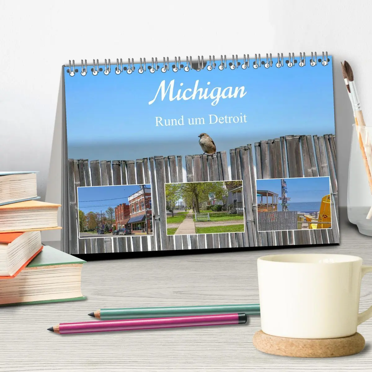 Bild: 9783457316337 | Michigan - Rund um Detroit (Tischkalender 2026 DIN A5 quer),...