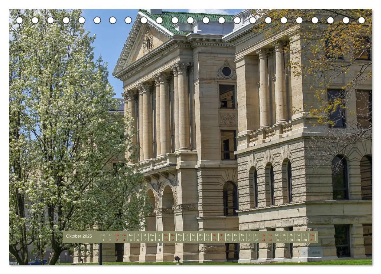 Bild: 9783457316337 | Michigan - Rund um Detroit (Tischkalender 2026 DIN A5 quer),...