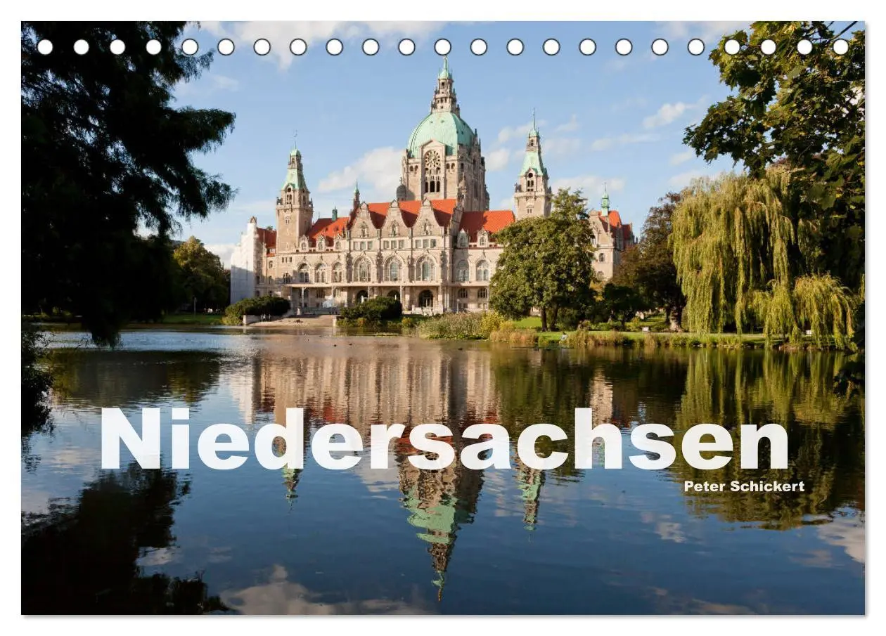 Cover: 9783516026337 | Niedersachsen (Tischkalender 2026 DIN A5 quer), CALVENDO...