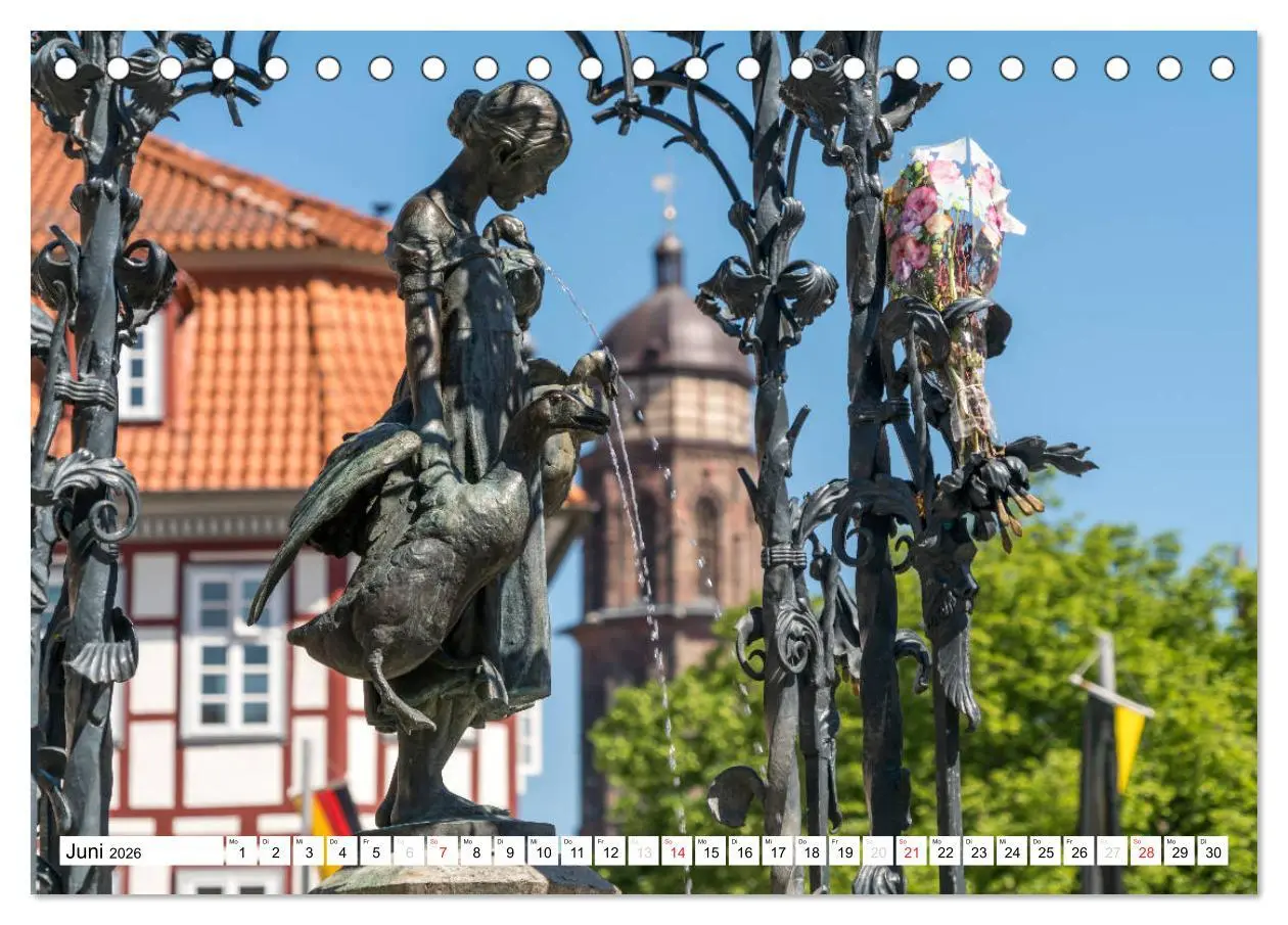 Bild: 9783516026337 | Niedersachsen (Tischkalender 2026 DIN A5 quer), CALVENDO...