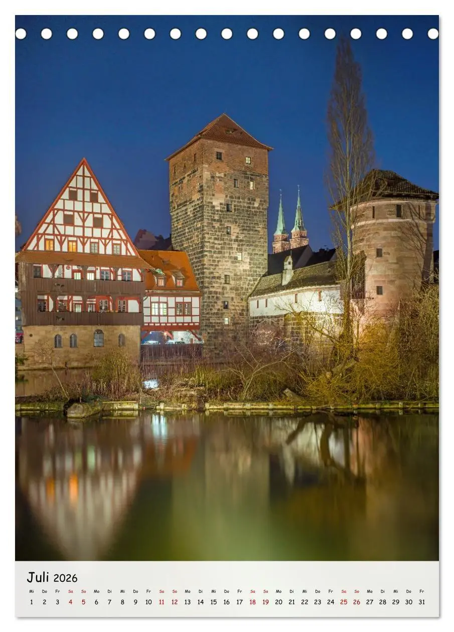 Bild: 9783516646337 | Nürnberg - Die faszinierende historische Altstadt (Tischkalender...