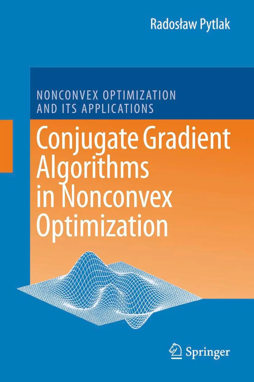 Cover: 9783540856337 | Conjugate Gradient Algorithms in Nonconvex Optimization | Pytlak