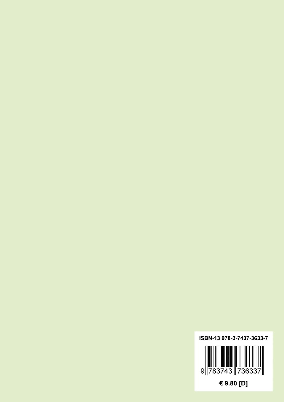 Rückseite: 9783743736337 | Es muss doch Frühling werden | Roman | Helene Hübener | Taschenbuch