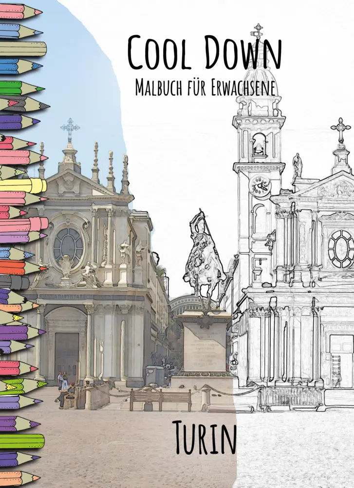 Cover: 4260068866437 | Cool Down Malbuch für Erwachsene: Turin | York P. Herpers | Buch