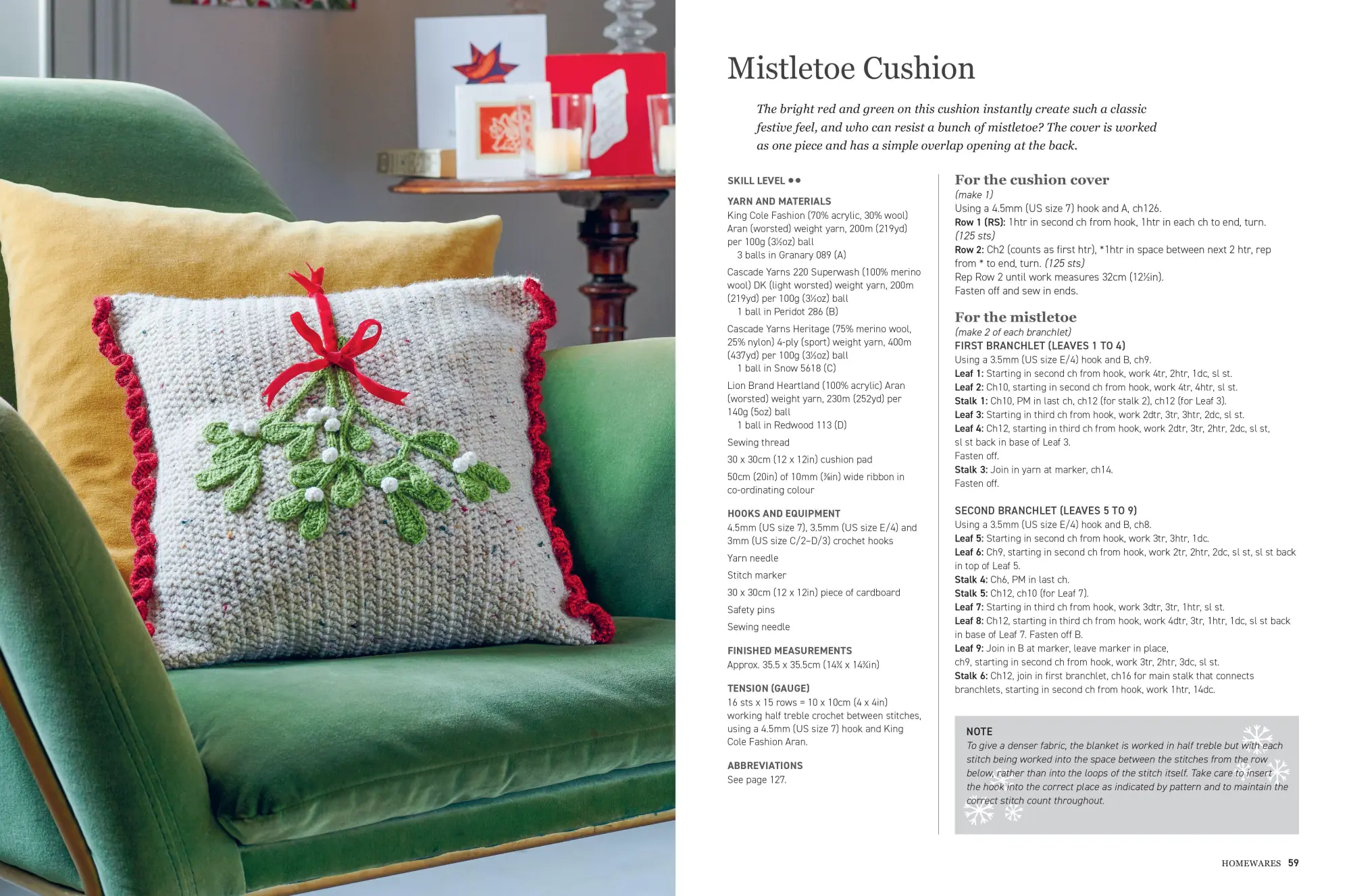 Bild: 9781800656437 | Christmas Crochet: 35 patterns to make | Kate Eastwood | Taschenbuch