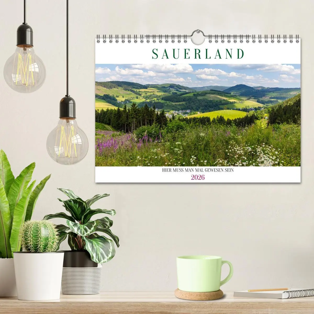 Bild: 9783457306437 | Sauerland - hier muss man mal gewesen sein (Wandkalender 2026 DIN...