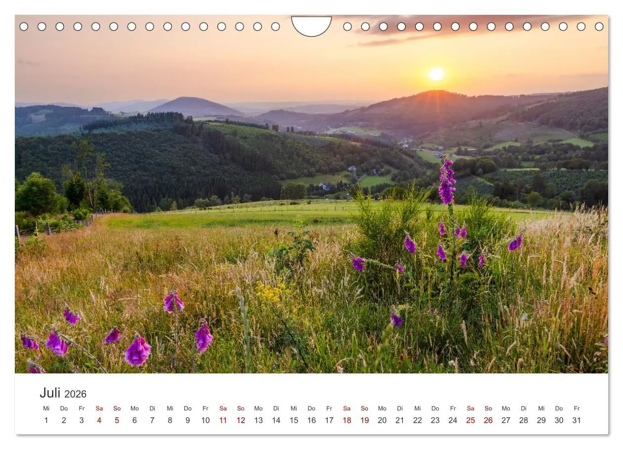 Bild: 9783457306437 | Sauerland - hier muss man mal gewesen sein (Wandkalender 2026 DIN...