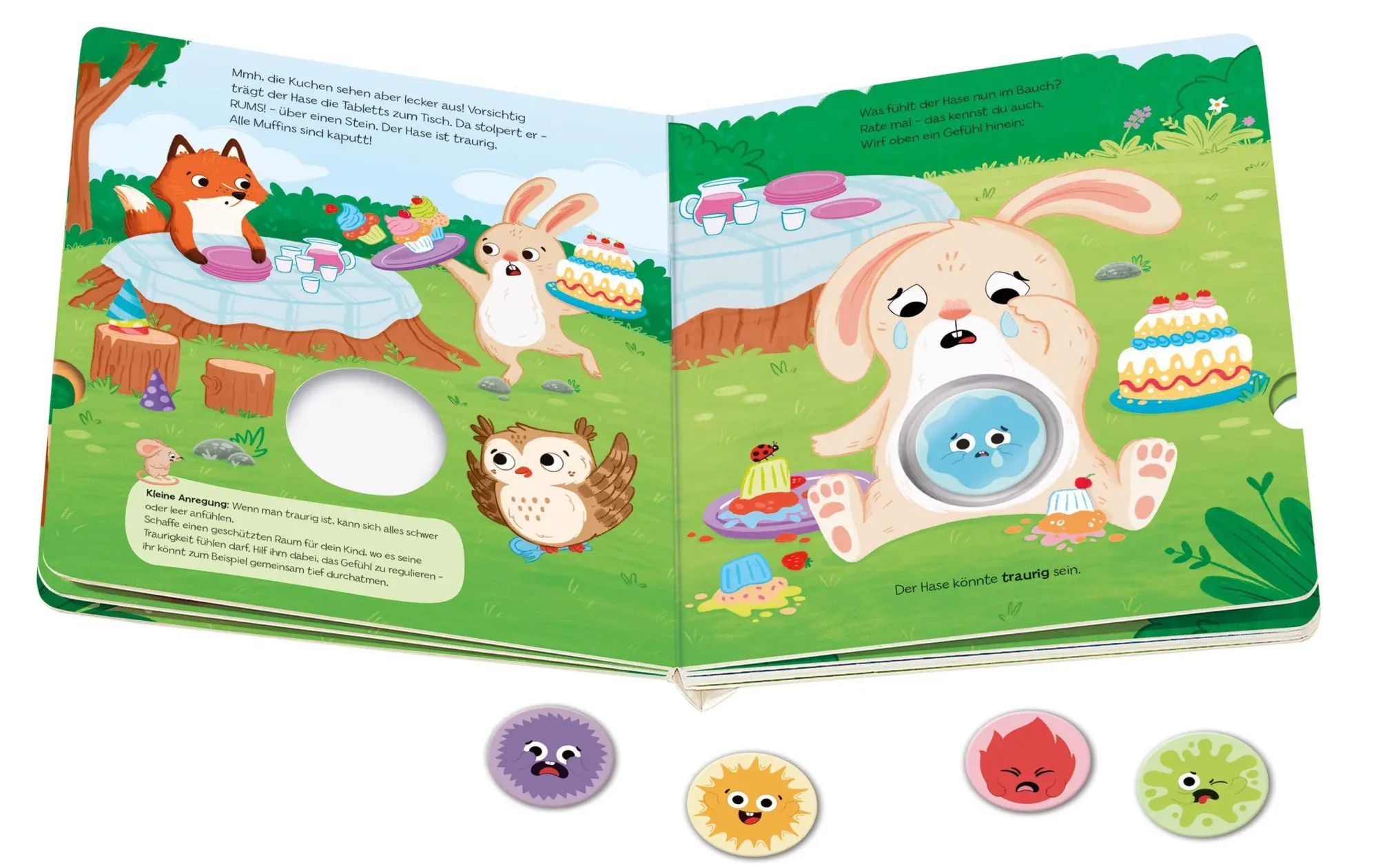 Bild: 9783473456437 | Play+ Mein lustiges Spielbuch Wut im Bauch - ab 2 Jahre | Maria Höck