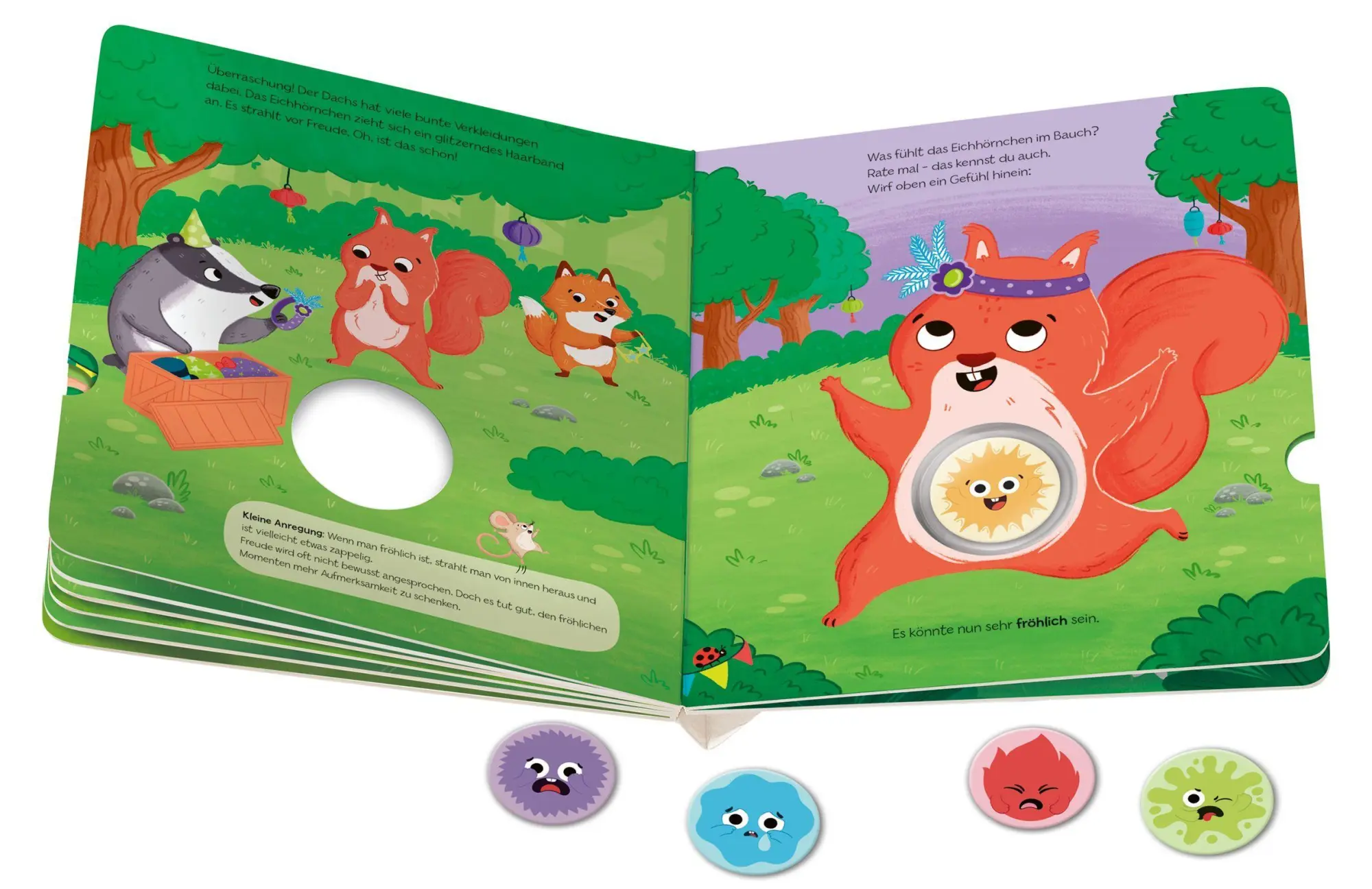 Bild: 9783473456437 | Play+ Mein lustiges Spielbuch Wut im Bauch - ab 2 Jahre | Maria Höck