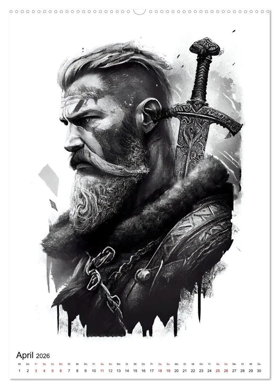 Bild: 9783516326437 | Welt und Mythologie der Wikinger (hochwertiger Premium Wandkalender...
