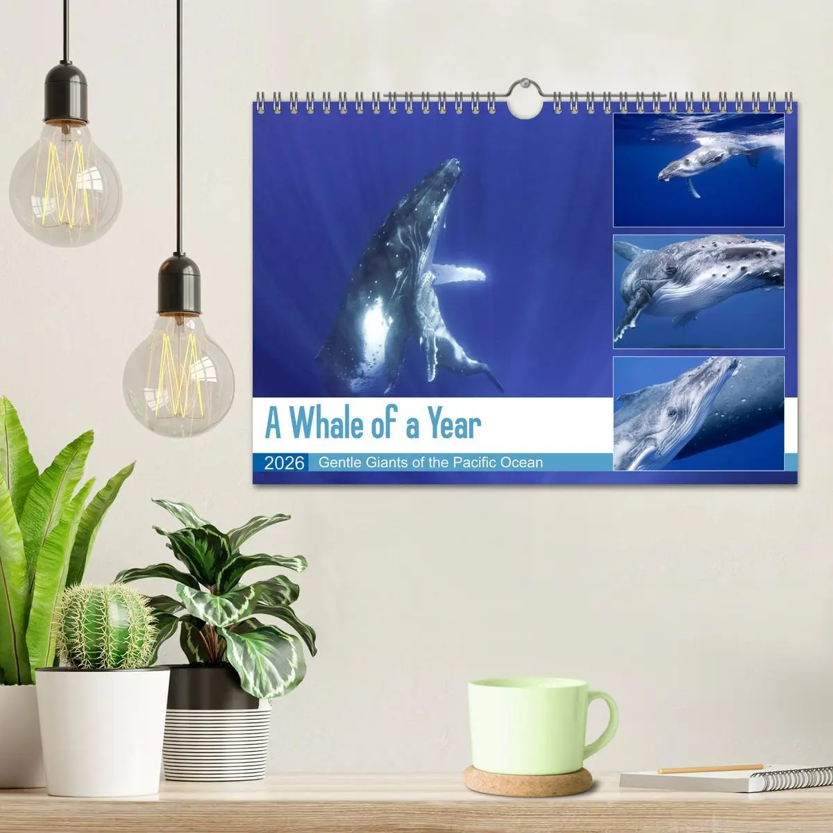 Bild: 9783516566437 | A Whale of a Year (Wall Calendar 2026 DIN A4 landscape), CALVENDO...