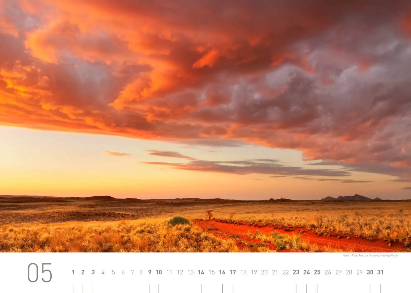 Bild: 9783968556437 | Namibia Exklusivkalender 2026 | Christian Heeb | Kalender | Deutsch