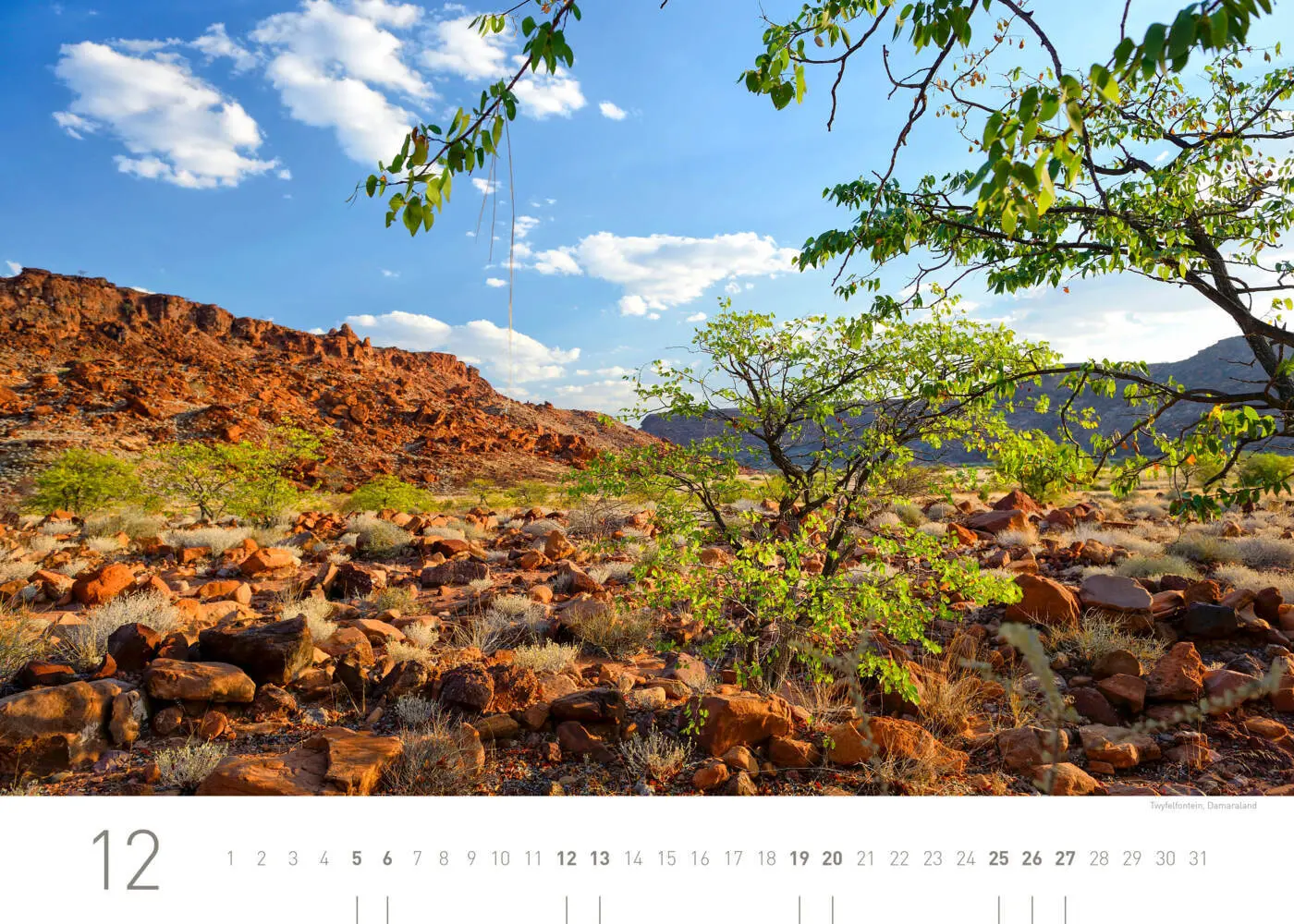 Bild: 9783968556437 | Namibia Exklusivkalender 2026 | Christian Heeb | Kalender | Deutsch