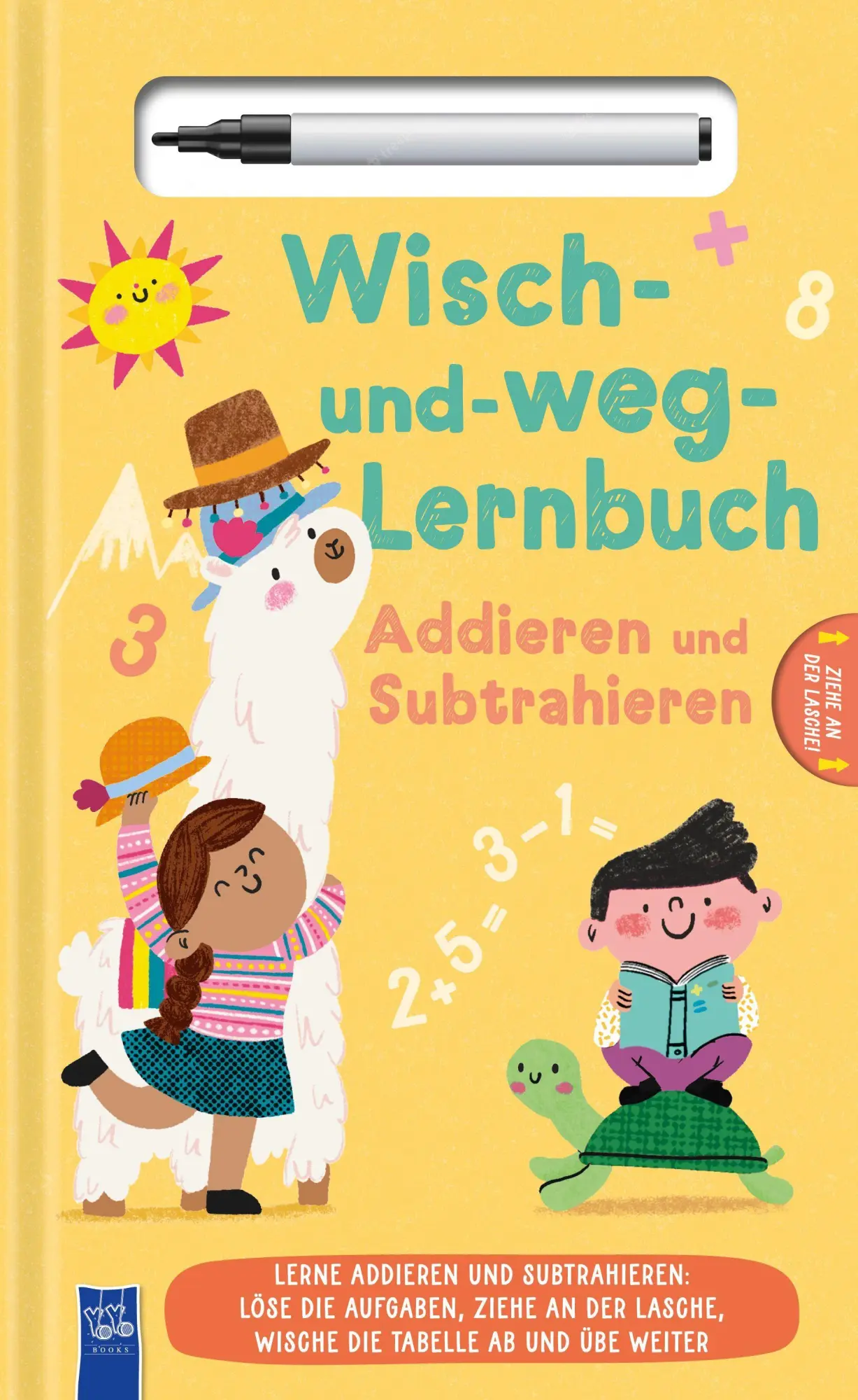 Cover: 9789465246437 | Wisch-und-weg-Lernbuch: Addieren und Subtrahieren | Fernando Martin