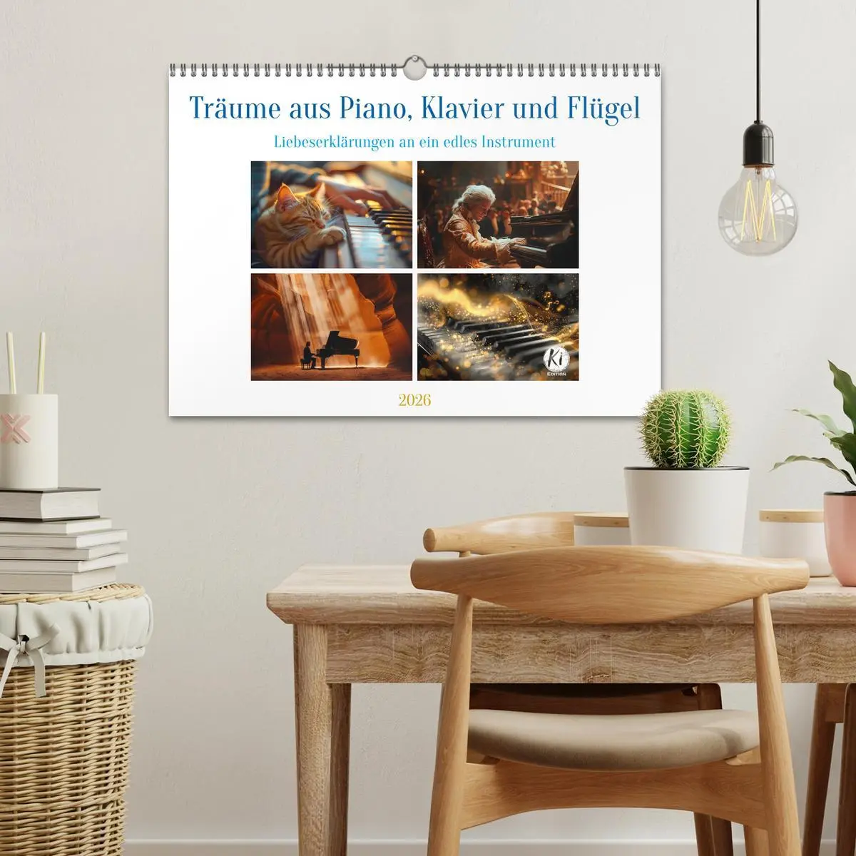 Bild: 9783457396537 | Träume aus Piano, Klavier und Flügel (Wandkalender 2026 DIN A3...