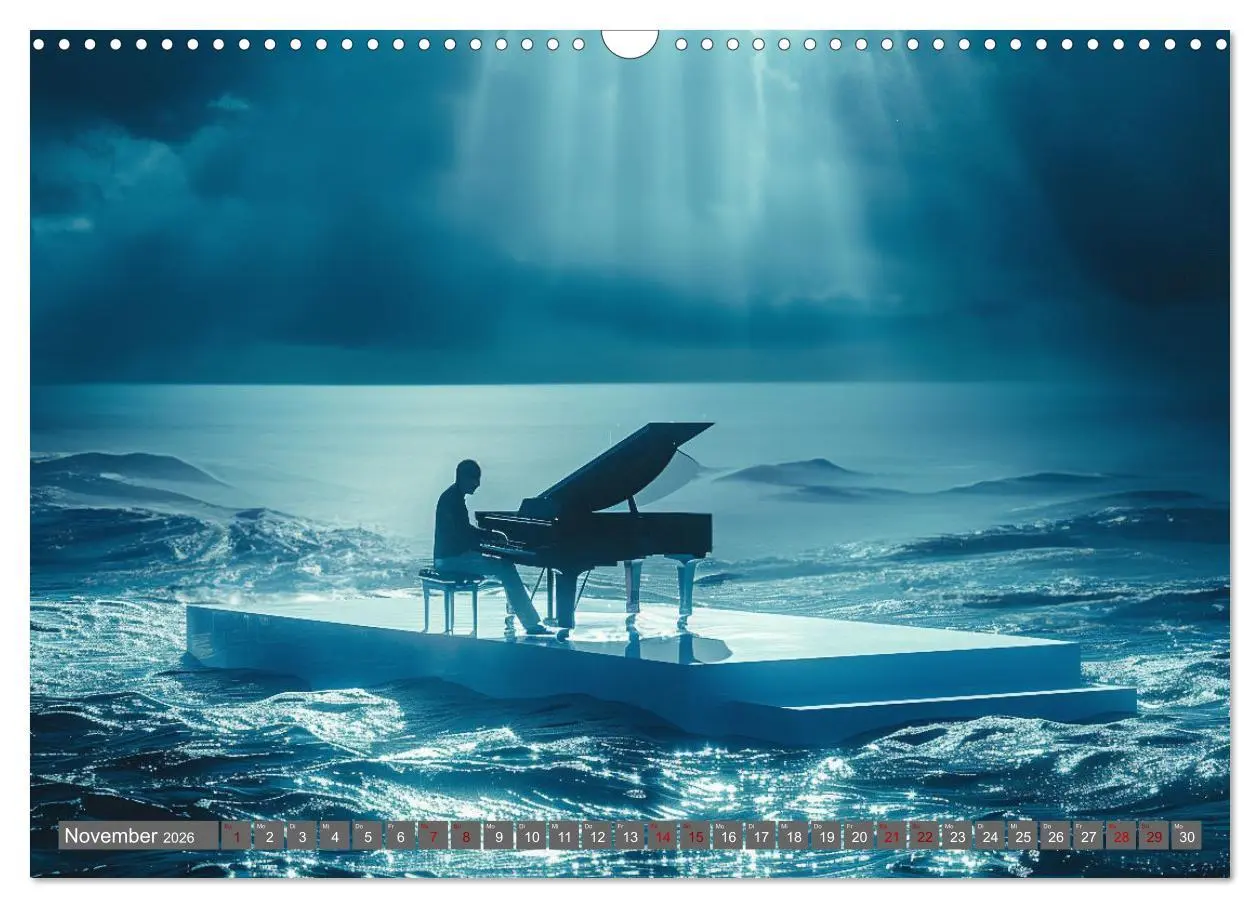 Bild: 9783457396537 | Träume aus Piano, Klavier und Flügel (Wandkalender 2026 DIN A3...