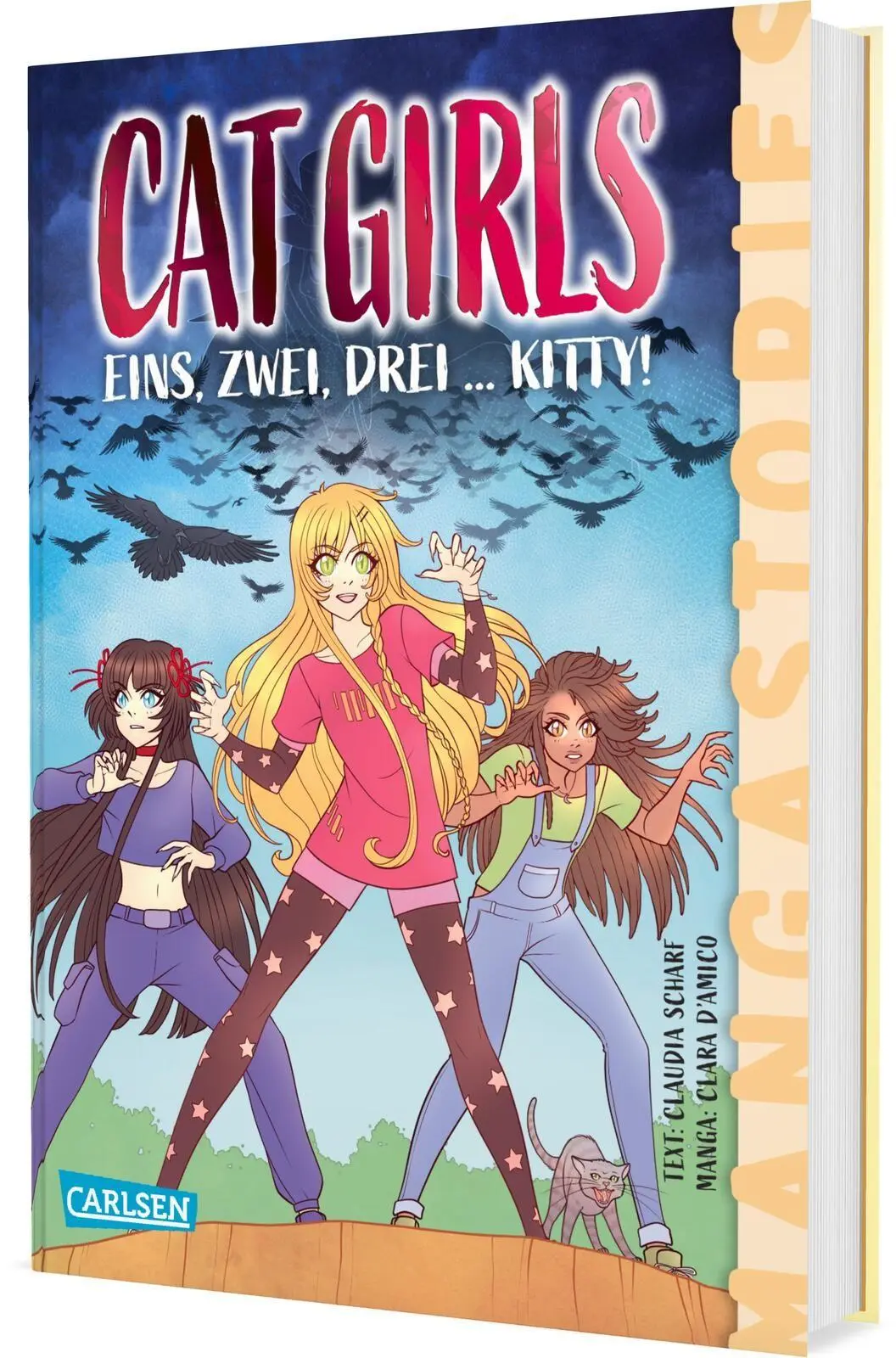 Cover: 9783551656537 | CAT GIRLS Band 3 - Eins, zwei, drei... Kitty | Claudia Scharf | Buch