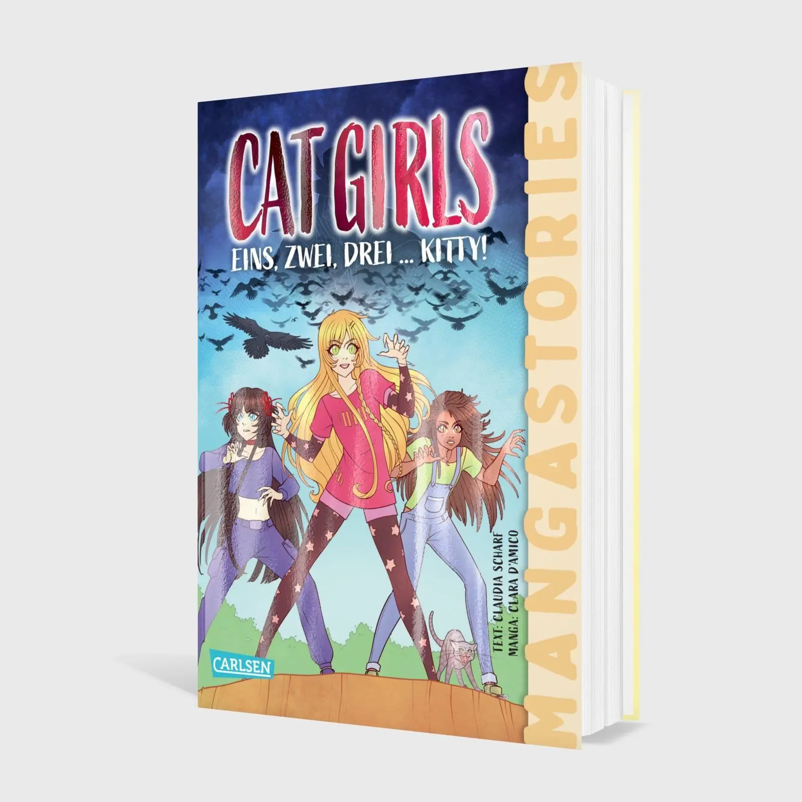 Bild: 9783551656537 | CAT GIRLS Band 3 - Eins, zwei, drei... Kitty | Claudia Scharf | Buch