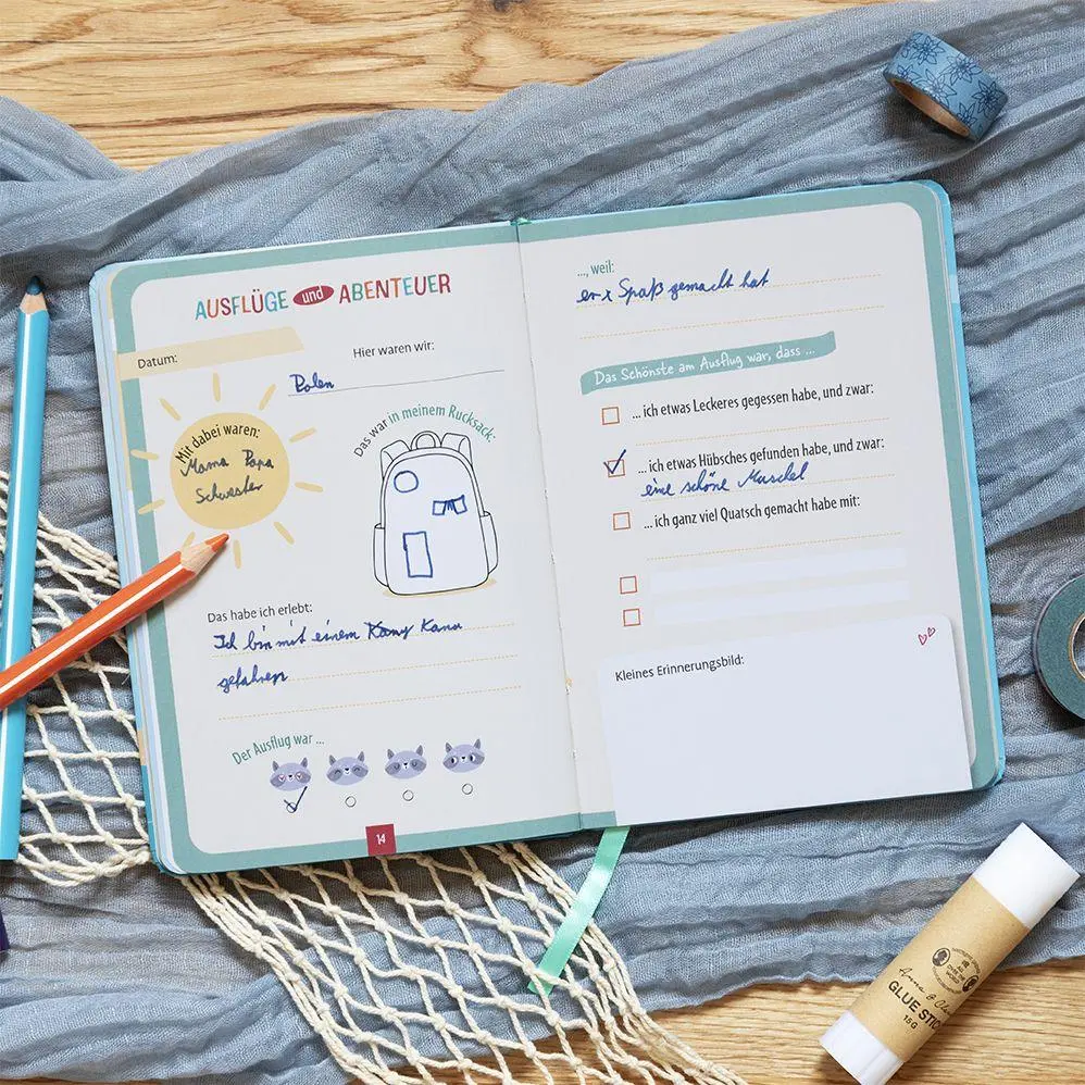 Bild: 4260308346637 | Meine kunterbunte Ferienzeit | Pattloch Verlag | Taschenbuch | 96 S.