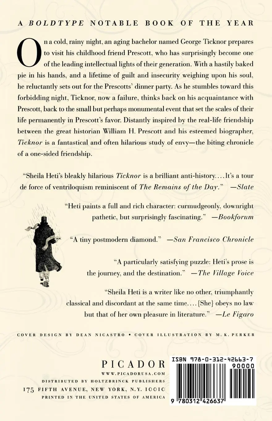 Rückseite: 9780312426637 | Ticknor | Sheila Heti | Taschenbuch | Paperback | Englisch | 2007