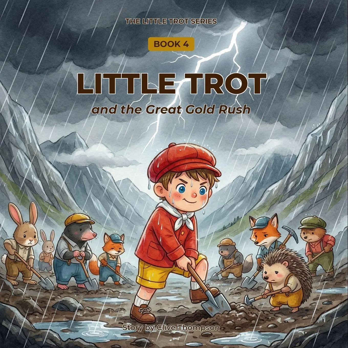 Cover: 9782970206637 | LITTLE TROT AND THE GREAT GOLD RUSH | Financial Literacy for Kids