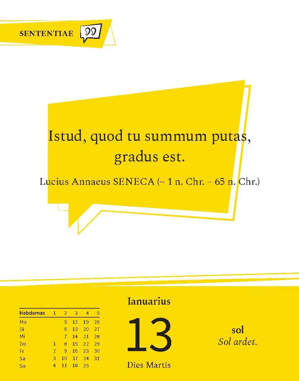 Bild: 9783125636637 | Langenscheidt Sprachkalender Latein 2026 | Tagesabreißkalender | 2026