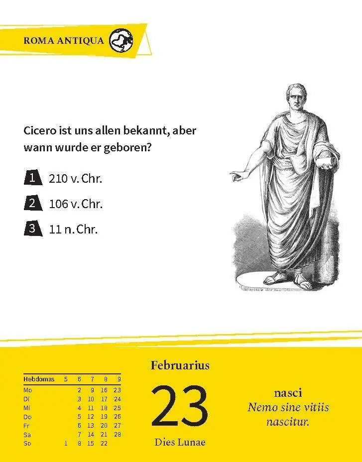 Bild: 9783125636637 | Langenscheidt Sprachkalender Latein 2026 | Tagesabreißkalender | Buch