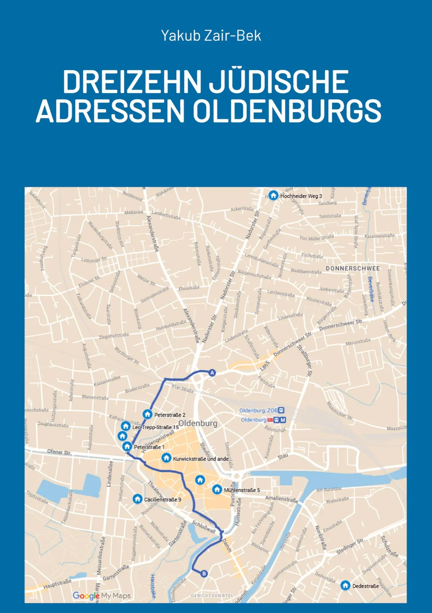 Cover: 9783384406637 | Jüdische Adressen Oldenburgs | Yakub Zair-Bek | Taschenbuch | 84 S.
