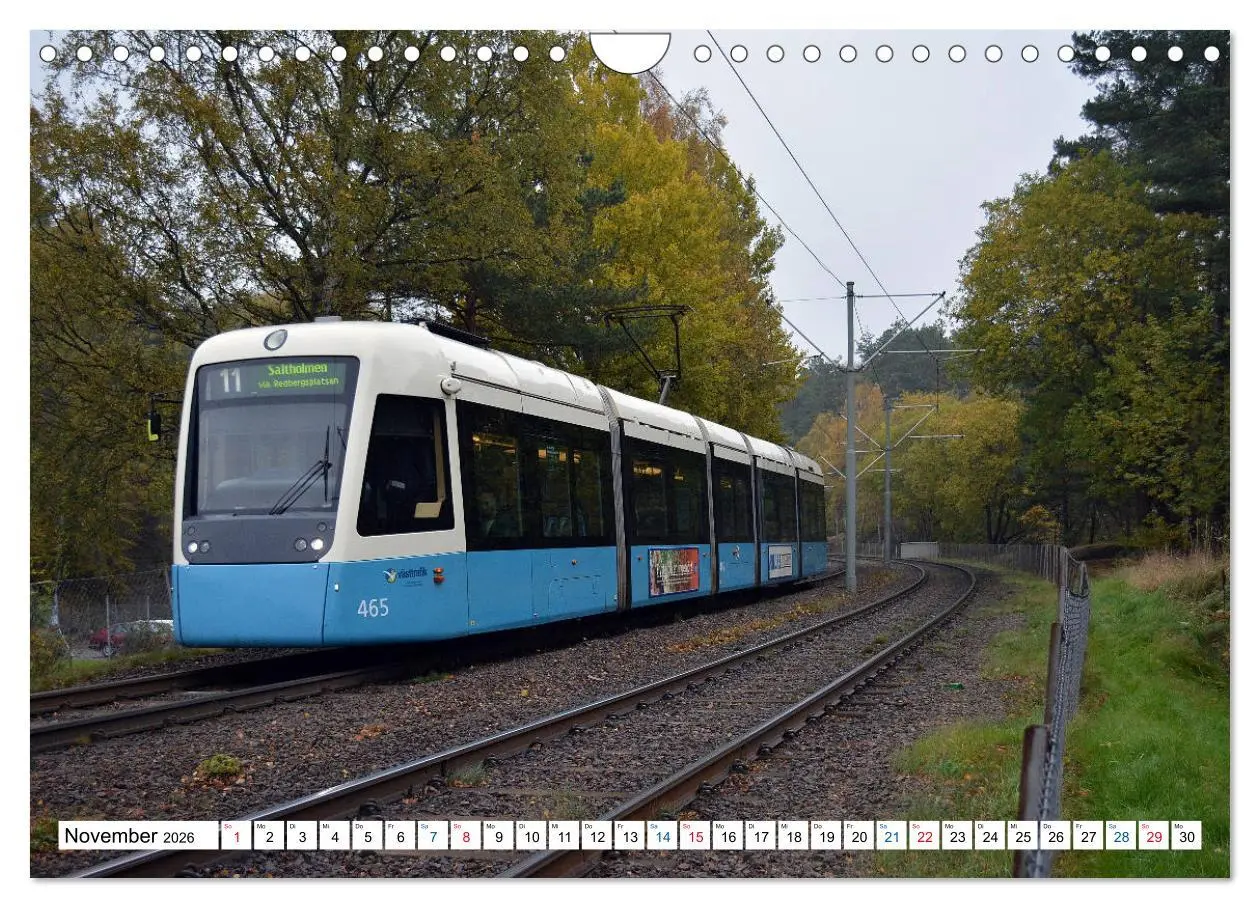 Bild: 9783457836637 | Die Göteborger Straßenbahn (Wandkalender 2026 DIN A4 quer),...