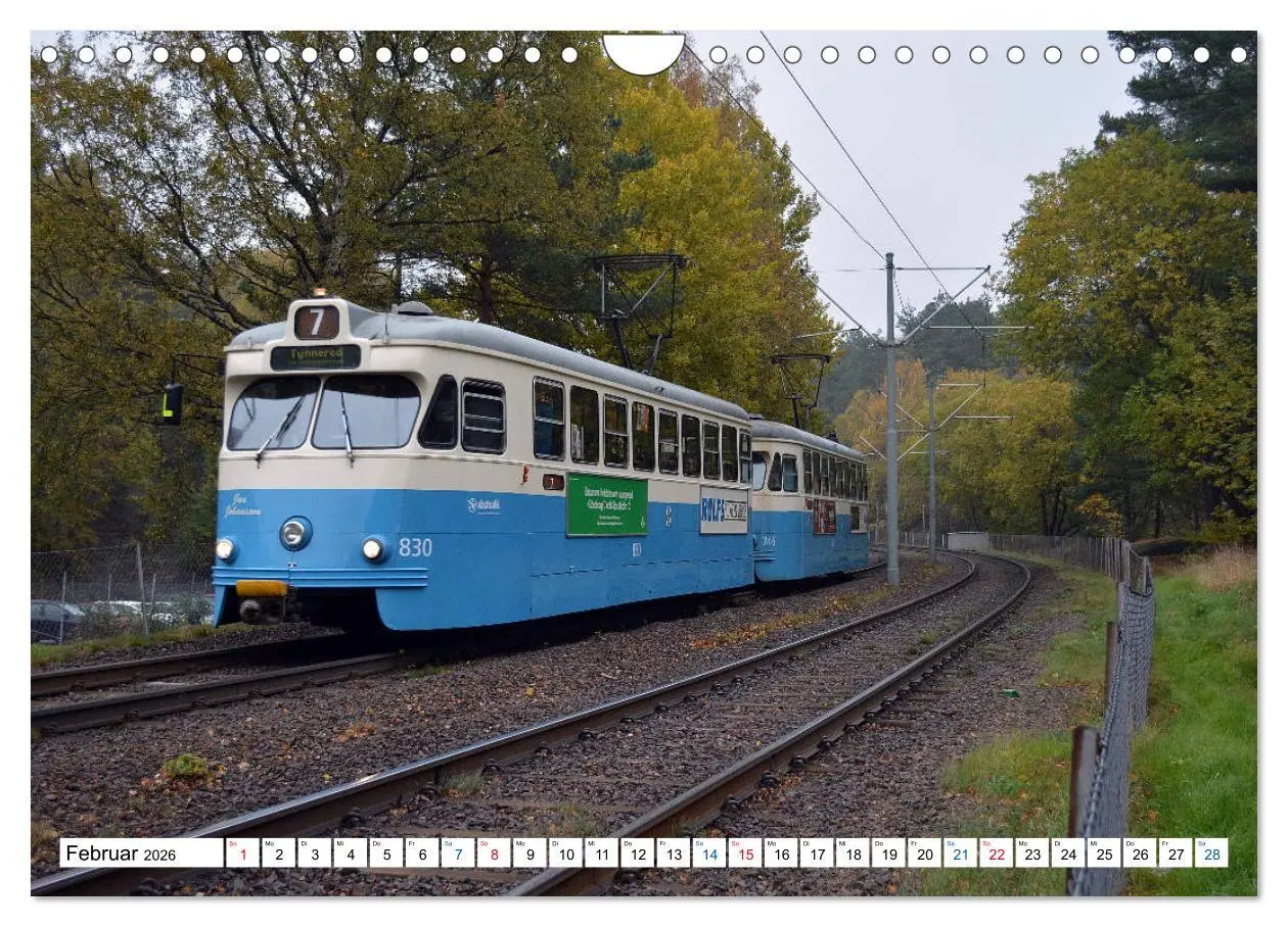 Bild: 9783457836637 | Die Göteborger Straßenbahn (Wandkalender 2026 DIN A4 quer),...