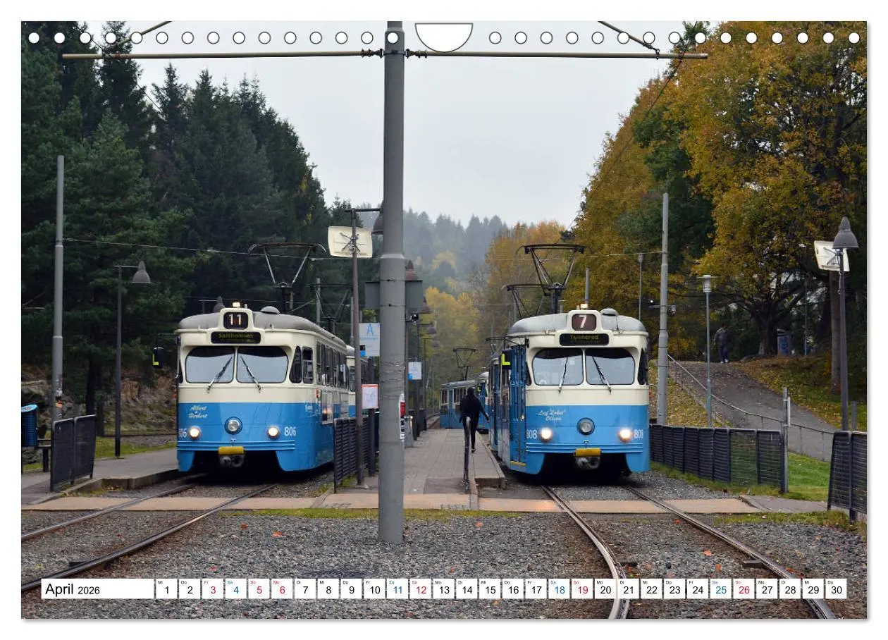 Bild: 9783457836637 | Die Göteborger Straßenbahn (Wandkalender 2026 DIN A4 quer),...
