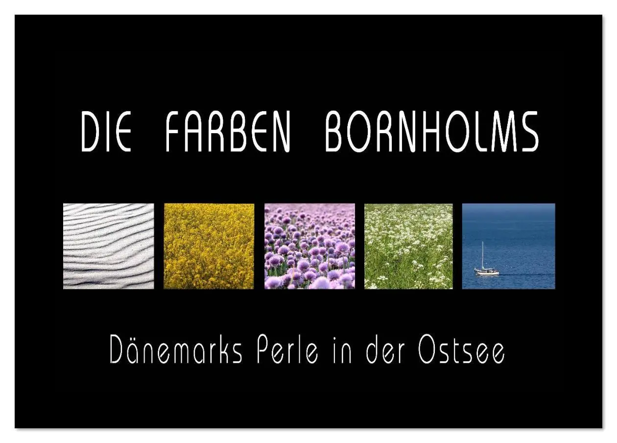 Cover: 9783516166637 | Die Farben Bornholms (Tischkalender 2026 DIN A5 quer), CALVENDO...
