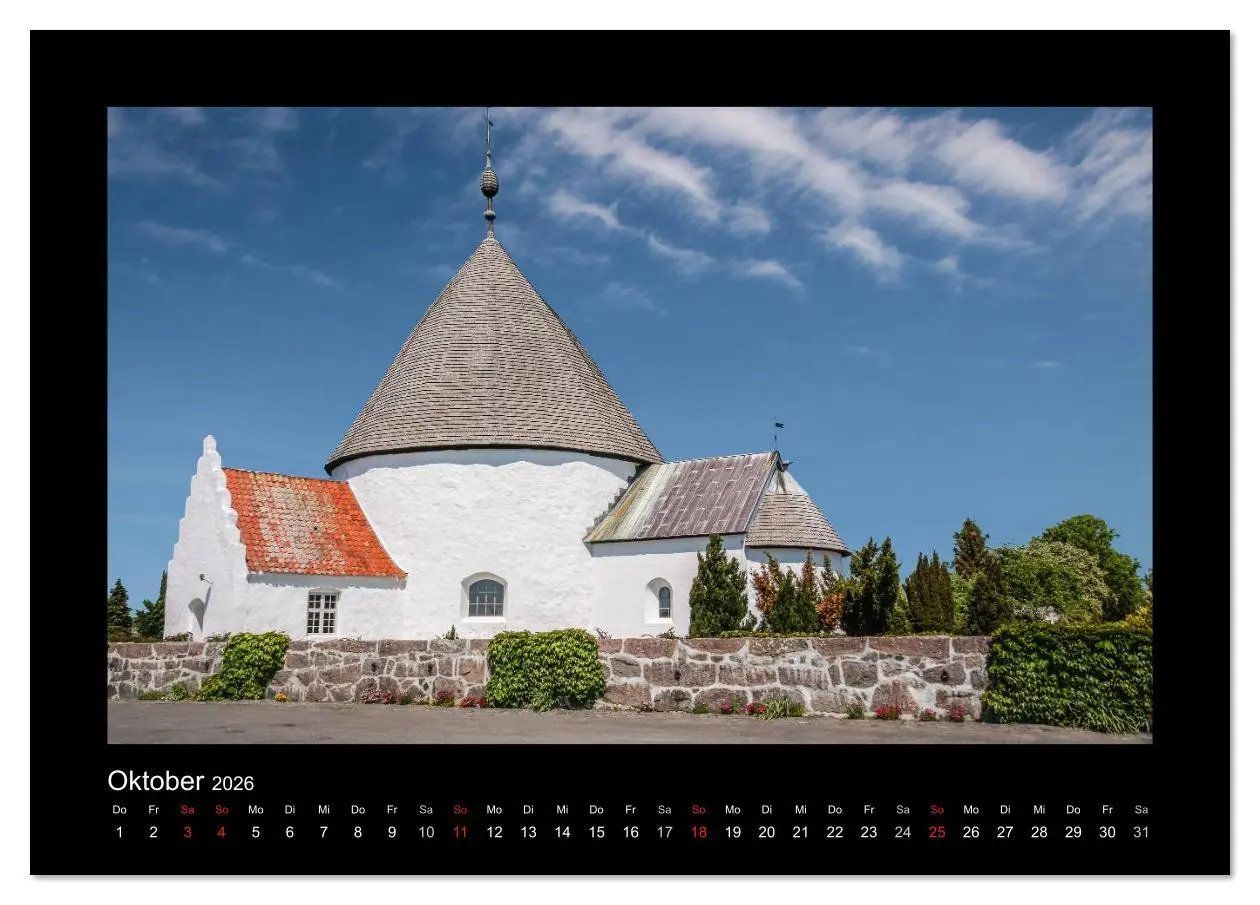 Bild: 9783516166637 | Die Farben Bornholms (Tischkalender 2026 DIN A5 quer), CALVENDO...