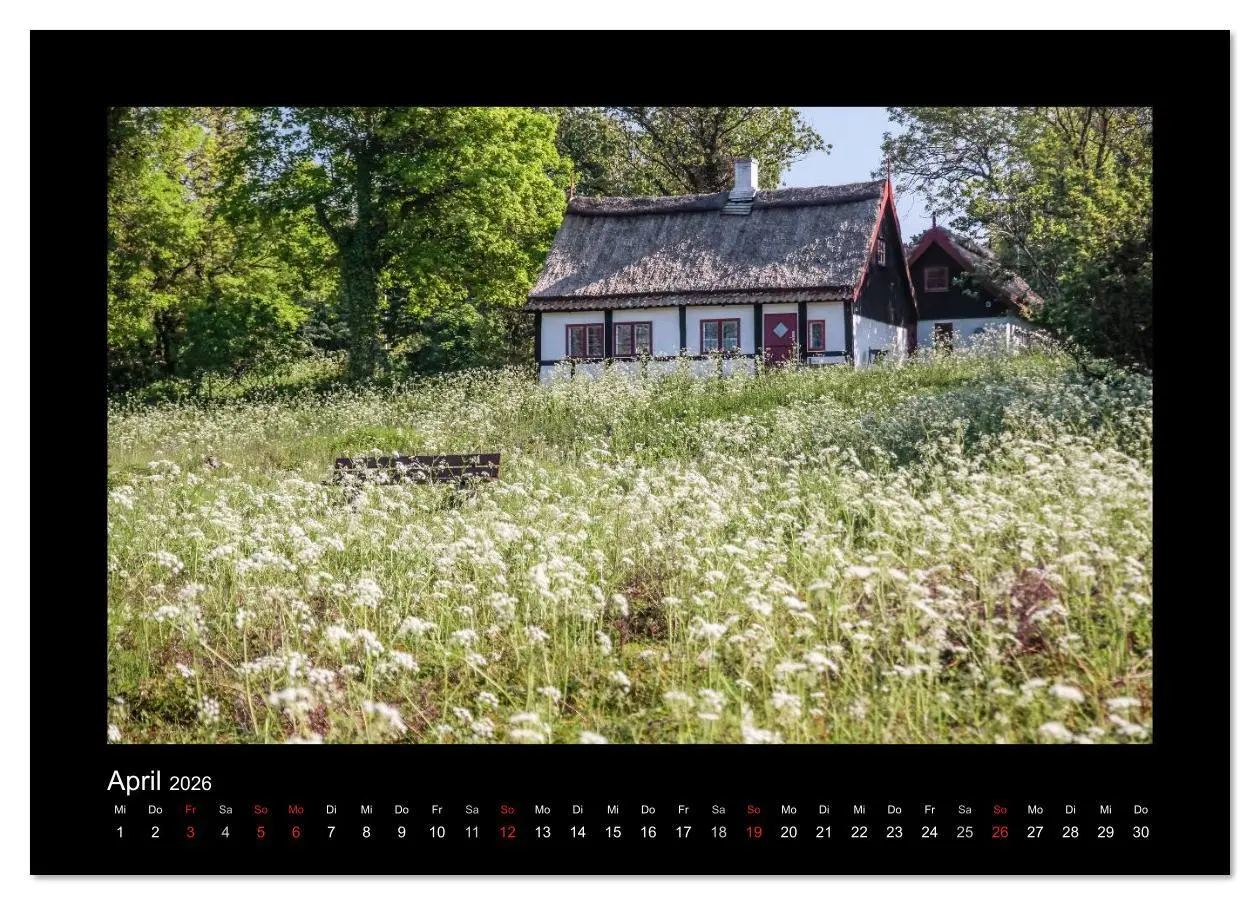 Bild: 9783516166637 | Die Farben Bornholms (Tischkalender 2026 DIN A5 quer), CALVENDO...